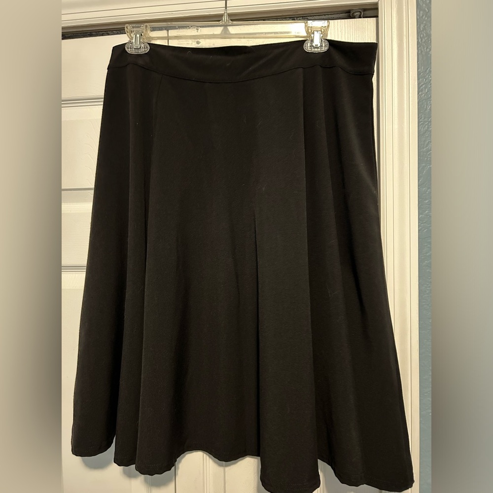 Midi black skirt size 2X
